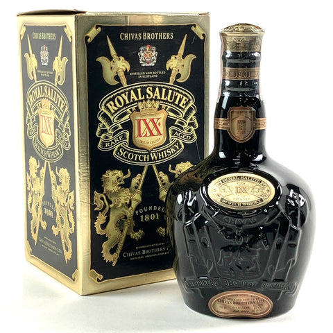 シーバスブラザーズ ロイヤルサルート LXX 黒 700ml スコッチ