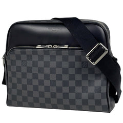ルイ・ヴィトン デイトンPM ショルダーバッグ ダミエグラフィット N41408 メンズ ブランドバッグ・小物 【中古】brbag
