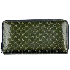 グッチ マイクログッチシマ 長財布 パテントレザー 307987 レディース ブランドバッグ・小物 【中古】brbag