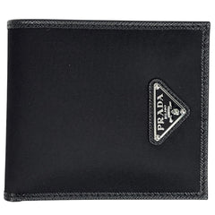 プラダ 二つ折り財布 ナイロン 2MO738 メンズ ブランドバッグ・小物 【中古】brbag