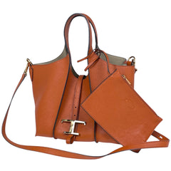 トッズ Tタイムレス ショッピング バッグ トートバッグ レザー レディース ブランドバッグ・小物 【中古】brbag