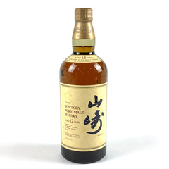 サントリー 山崎 12年 ピュアモルト 華 750ml 国産ウイスキー 酒 【古酒】liqbb【東京都内限定お届け】