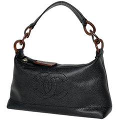 シャネル ショルダーバッグ キャビアスキン レディース ブランドバッグ・小物 【中古】brbag