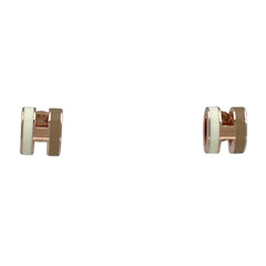 エルメス ミニ ポップH ピアス メタル レディース ブランドアクセサリー 【中古】bracc