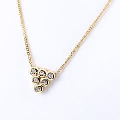 ポーラ メレダイヤ ネックレス 750 ダイヤモンド レディース ブランドジュエリー 【中古】brjwl