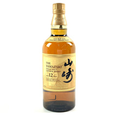 サントリー 山崎 12年 シングルモルト 100周年ラベル 700ml 国産ウイスキー 酒 【古酒】liqbb【東京都内限定お届け】