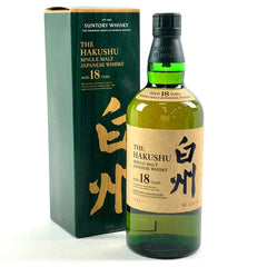 サントリー 白州 18年 シングルモルト ジャパニーズ 700ml 国産ウイスキー 酒 【古酒】liqbb【東京都内限定お届け】