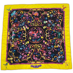 エルメス カレ90 PiERRES d' ORiENT et d' OCCiDENT スカーフ シルク レディース ブランドバッグ・小物 【中古】brbag