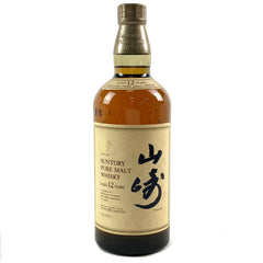 サントリー 山崎 12年 ピュアモルト 華 750ml 国産ウイスキー 酒 【古酒】liqbb【東京都内限定お届け】