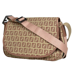 フェンディ ショルダーバッグ キャンバス 8BR320 レディース ブランドバッグ・小物 【中古】brbag