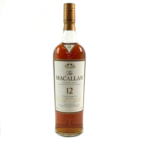 マッカラン12年　2008以前流通品　古酒 マッカラン 12年 シェリーオークカスク 旧旧 700ml スコッチウイスキー