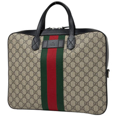 グッチ ビジネスバッグ コーティングキャンバス 387102 メンズ ブランドバッグ・小物 【中古】brbag