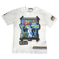 ルイ・ヴィトン LVジャズフライヤー プリント 半袖Tシャツ トップス コットン メンズ ブランドアパレル 【中古】brapp