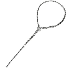エルメス クレッシェンド ネックレス シルバー925 レディース ブランドアクセサリー 【中古】bracc