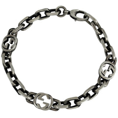 グッチ ブレスレット シルバー925 レディース ブランドアクセサリー 【中古】bracc