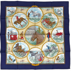 エルメス カレ90 Auteuil en Mai スカーフ シルク レディース ブランドバッグ・小物 【中古】brbag