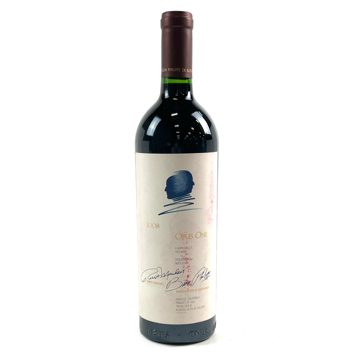 Opus One 2008 赤ワイン 750ml オーパスワン OPUS ONE 2008 750ml 赤ワイン 酒 【古酒】liqbb