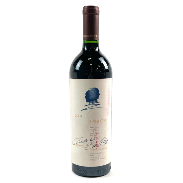 Opus One 2008 赤ワイン 750ml オーパスワン OPUS ONE 2008 750ml 赤ワイン 酒 【古酒】liqbb
