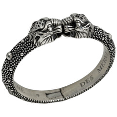 グッチ バングル シルバー925 メンズ ブランドアクセサリー 【中古】bracc