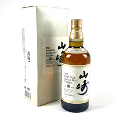 サントリー 山崎 10年 シングルモルト ホワイトラベル 700ml 国産ウイスキー 酒 【古酒】liqbb【東京都内限定お届け】