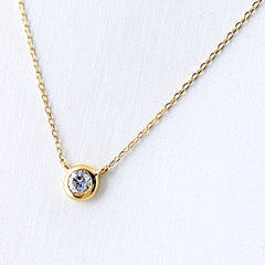 カナルヨンドシー ダイヤモンド ネックレス K18 ダイヤモンド レディース ブランドジュエリー 【中古】brjwl