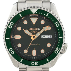 セイコー 5スポーツ SBSA013 4R36-07G0 腕時計 SS 自動巻き グリーン系 メンズ 時計 【中古】【保証書】wtcbb