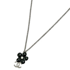 シャネル ネックレス シルバーメッキ レディース ブランドアクセサリー 【中古】bracc