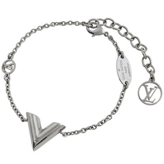ルイ・ヴィトン ブレスレット エセンシャル V シルバーメッキ レディース ブランドアクセサリー 【中古】bracc