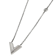ルイ・ヴィトン ネックレス エセンシャル V シルバーメッキ レディース ブランドアクセサリー 【中古】bracc
