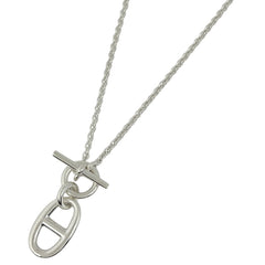 エルメス シェーヌダンクル アミュレット ネックレス シルバー925 レディース ブランドアクセサリー 【中古】bracc