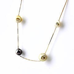 タサキ パール ネックレス K18 パール レディース ブランドジュエリー 【中古】brjwl