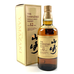サントリー 山崎 12年 シングルモルト 旧 700ml 国産ウイスキー 酒 【古酒】liqbb【東京都内限定お届け】