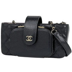 シャネル ショルダーバッグ キャビアスキン AP2916 レディース ブランドバッグ・小物 【中古】brbag