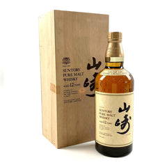 サントリー 山崎 12年 ピュアモルト 向獅子 750ml 国産ウイスキー 酒 【古酒】liqbb【東京都内限定お届け】