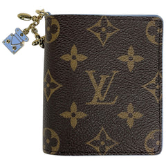 ルイ・ヴィトン ポケットウォレット LV チャーム 二つ折り財布 モノグラム M29790 レディース ブランドバッグ・小物 【中古】brbag