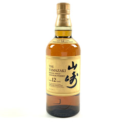 サントリー 山崎 12年 シングルモルト ジャパニーズ 700ml 国産ウイスキー 酒 【古酒】liqbb【東京都内限定お届け】