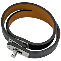 エルメス ケリー ドゥブルトゥール ブレスレット ブレスレット メタル レザー レディース ブランドアクセサリー 【中古】bracc