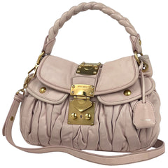 ミュウ ミュウ ハンドバッグ レザー レディース ブランドバッグ・小物 【中古】brbag