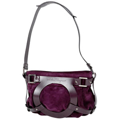 サルヴァトーレフェラガモ ショルダーバッグ スエード AU-215866 レディース ブランドバッグ・小物 【中古】brbag