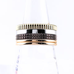 ブシュロン キャトルクラシックラージ リング 22号 750 メンズ ブランドジュエリー 【中古】brjwl