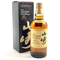 サントリー 山崎 12年 シングルモルト ジャパニーズ 700ml 国産ウイスキー 酒 【古酒】liqbb【東京都内限定お届け】