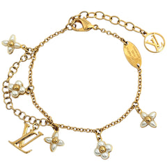ルイ・ヴィトン ブレスレット･LV フローラグラム ブレスレット GP レディース ブランドアクセサリー 【中古】bracc