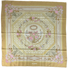 エルメス カレ90 JEUX DE PAILLE スカーフ シルク レディース ブランドバッグ・小物 【中古】brbag