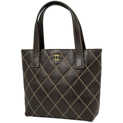 シャネル ハンドバッグ レザー レディース ブランドバッグ・小物 【中古】brbag