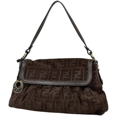 フェンディ ショルダーバッグ スエード 8BR445 レディース ブランドバッグ・小物 【中古】brbag