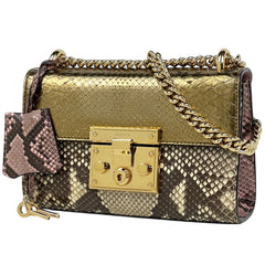 グッチ ショルダーバッグ パイソン 409487 レディース ブランドバッグ・小物 【中古】brbag