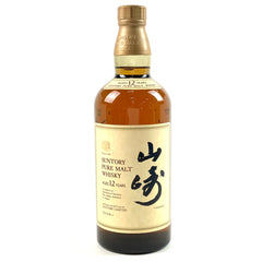 サントリー 山崎 12年 ピュアモルト 向獅子 750ml 国産ウイスキー 酒 【古酒】liqbb【東京都内限定お届け】