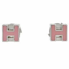 エルメス カージュドアッシュ Hキューブ ピアス ピアス シルバー925 レディース ブランドアクセサリー 【中古】bracc