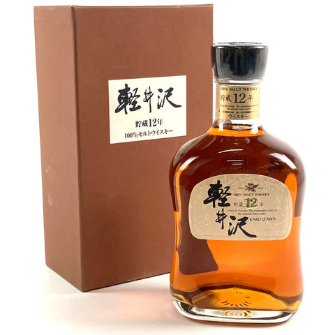 メルシャン 軽井沢 貯蔵12年 700ml 国産ウイスキー 酒 【古酒】liqbb