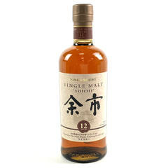 ニッカ 余市 12年 シングルモルト 700ml 国産ウイスキー 酒 【古酒】liqbb【東京都内限定お届け】